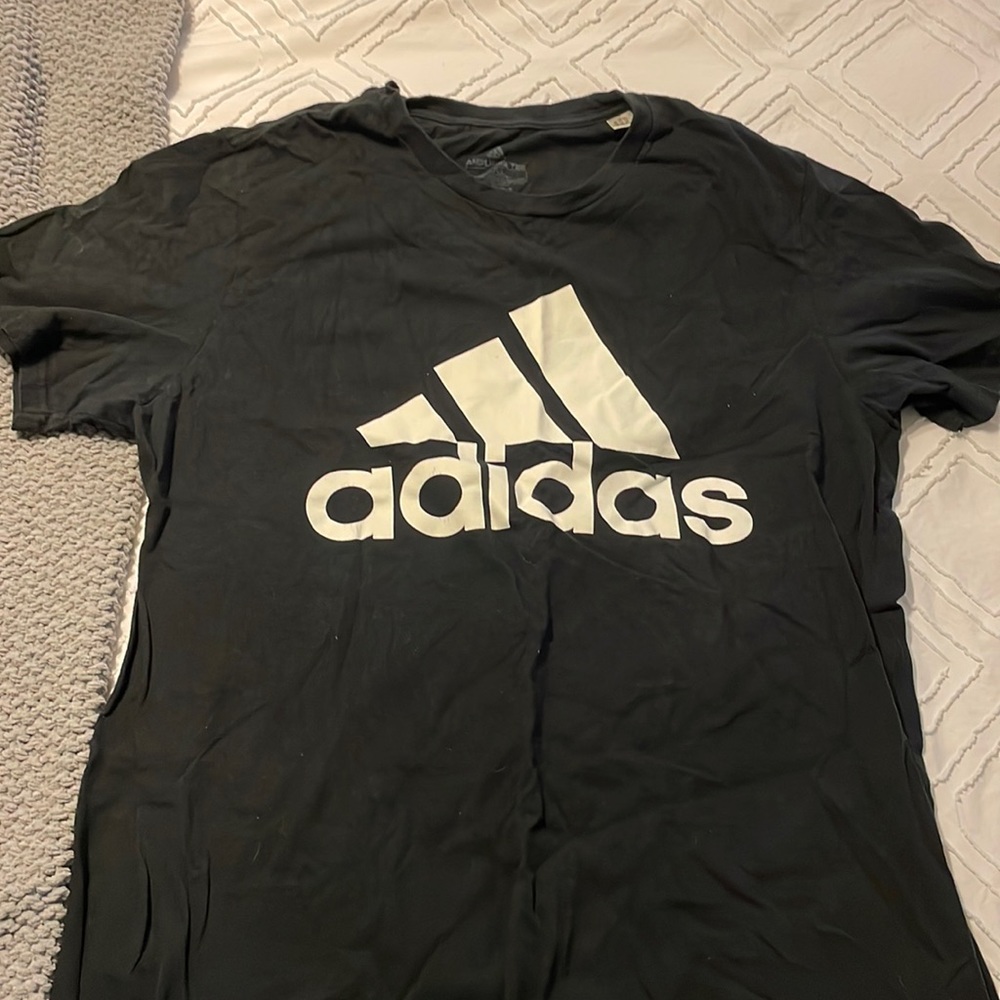 Black adidas shirt